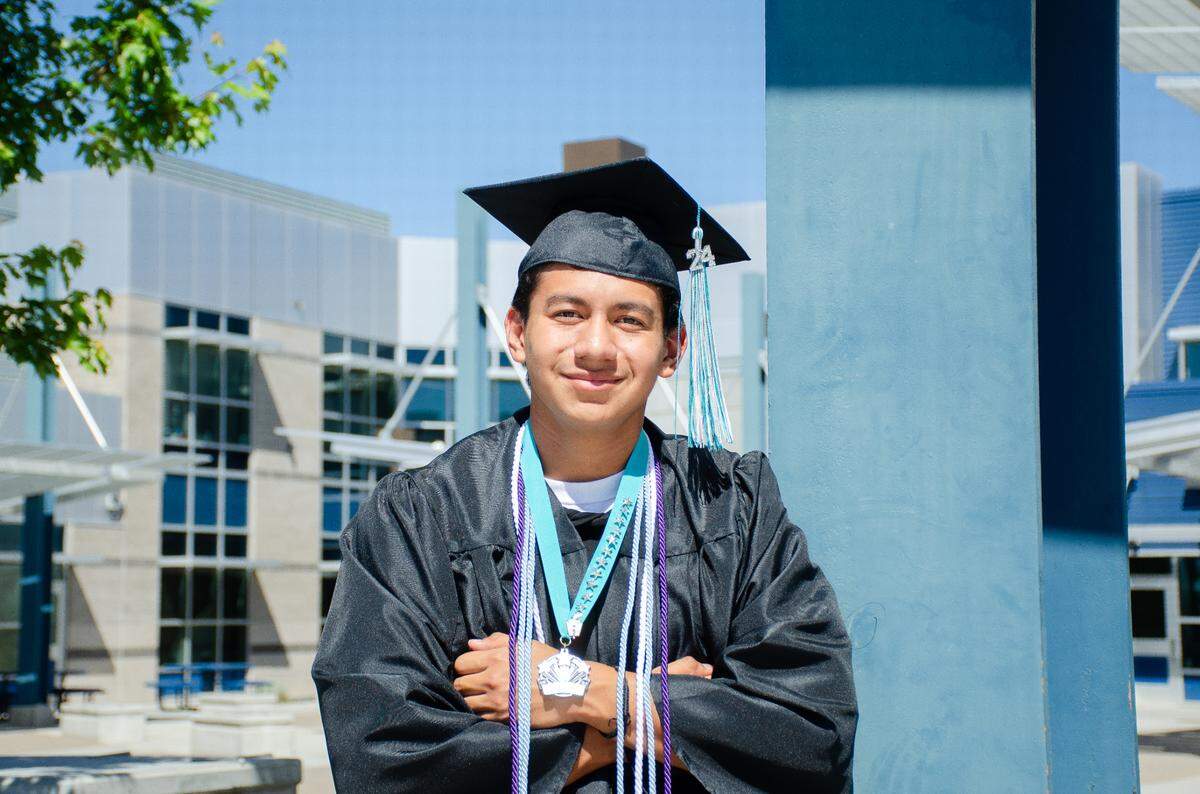 Cristobal Rebolledo thanked a change of perspective for helping him overcome injuries and several setbacks to his high school soccer career.