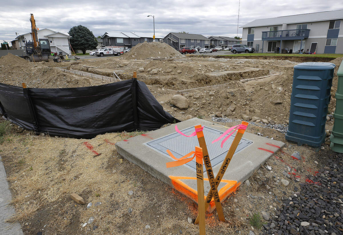 Hungry Generation Church is building a four-unit residential building near its new church in Kennewick near the intersection of North Edison Str etand West Canal Drive.