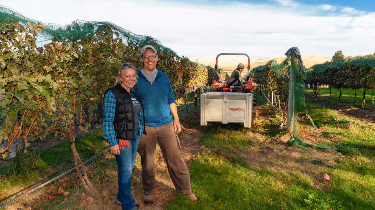Tim and Jennifer Armstrong launched Armstrong Family Winery in Woodinville, Wash., and they also operate a tasting room in Walla Walla in addition to having recently acquired two vineyards in the Walla Walla Valley.