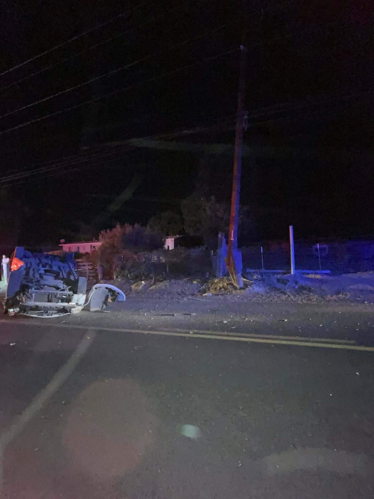 Deputies responded to a wreck potentially linked to street racing in the Finley area.