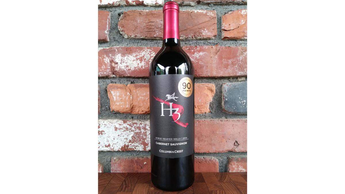 The Columbia Crest 2016 H3 Cabernet Sauvignon, produced from grapes grown in the Horse Heaven Hills, was voted as best of show at the 2020 Washington State Wine Competition.