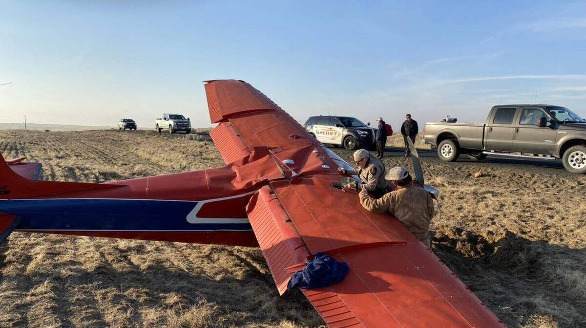 Franklin County sheriff’s deputies are investigating after a plane crashed in a Franklin County farm field.
