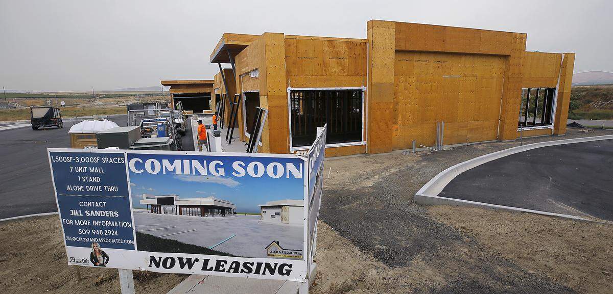 Shamra Properties LLC is building a retail shell building with space for up to four businesses on a lot near the Country Mercantile in Richland’s Badger South area.