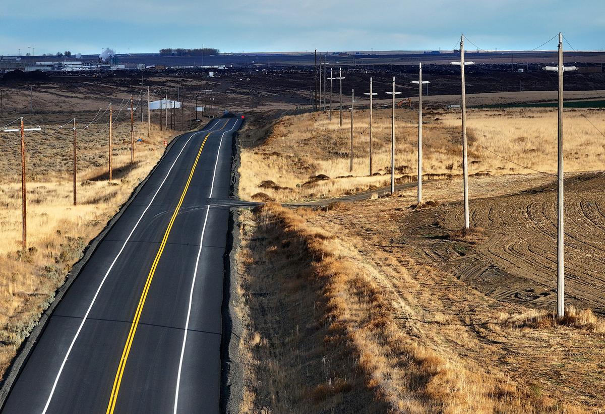 The Wallula Gap Business Park, currently agricultural land, is a 1,400-acre park zoned for heavy industry in western Walla Walla county.