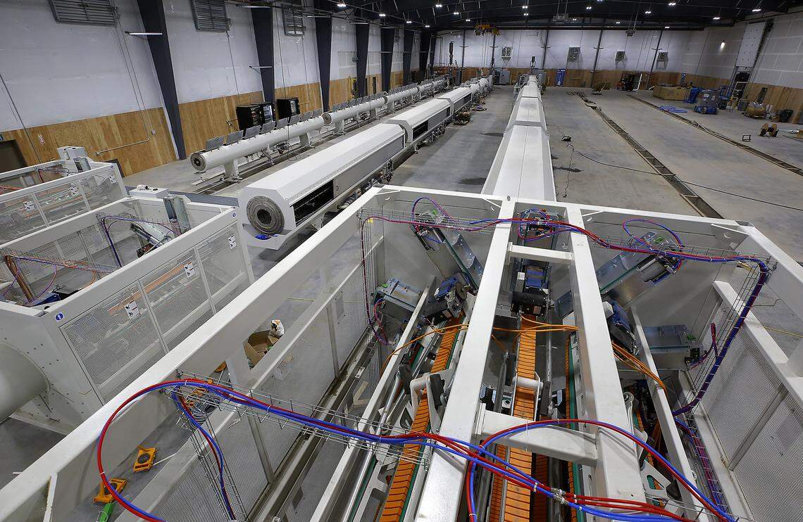 Century Pipe LLC has constructed a 53,000-square-foot high-density polyethlylene pipe manufacturing facility near Burbank. 