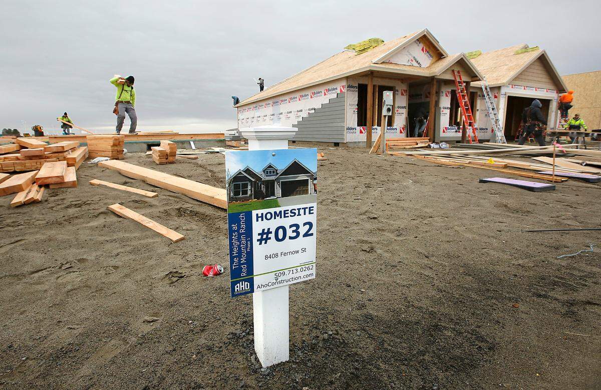 Construction of 105 new homes has started in Phase 1 of The Heights at Red Mountain Ranch housing development off Keene Road in West Richland. A total of 563 homes are planned for development.