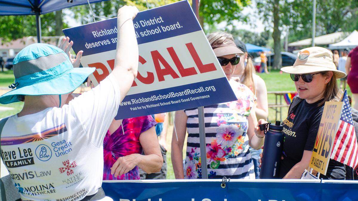 Recall succeeds in ousting 3 Richland school officials who violated WA masking law