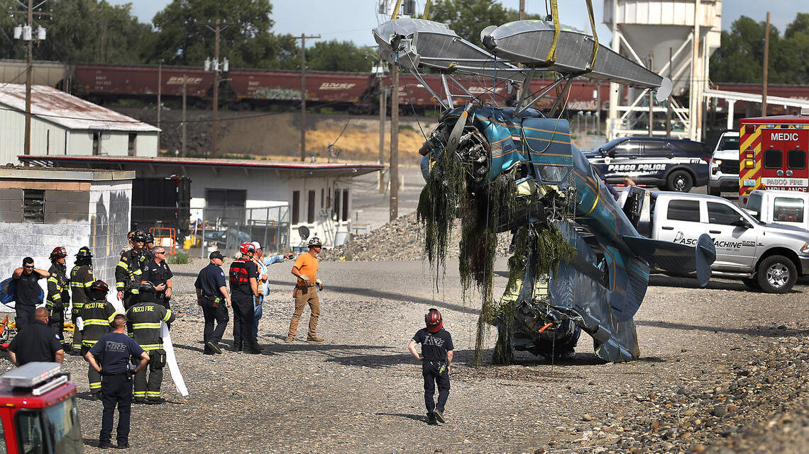 Names released of 2 friends killed in Columbia River plane crash in Tri-Cities