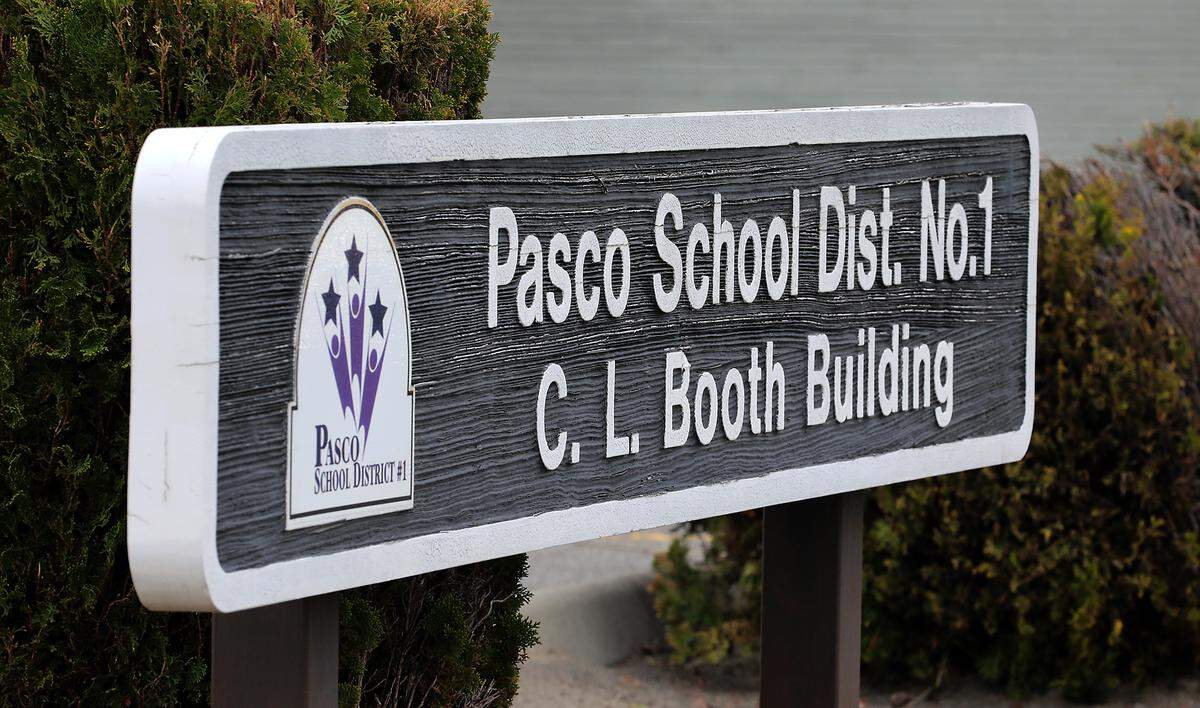 The Pasco School District C.L. Booth Building housing the administrative offices is at 1215 W. Lewis St. in Pasco.