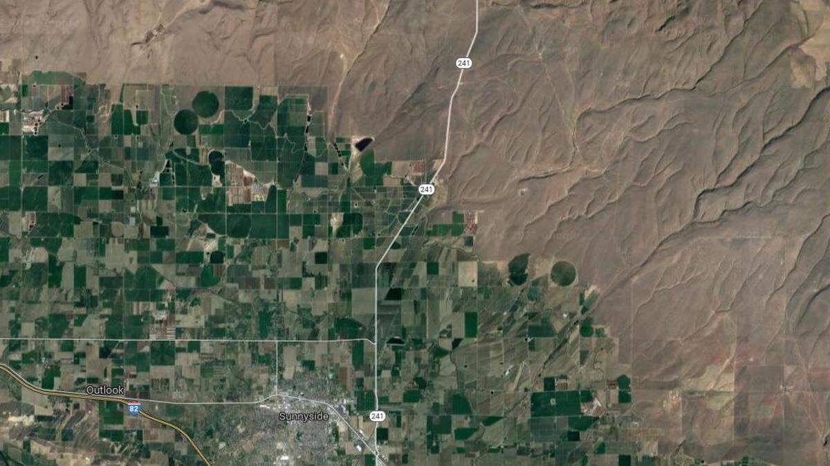 A Pasco man died on Highway 241 north of Sunnyside on Friday morning, the Washington State Patrol said.