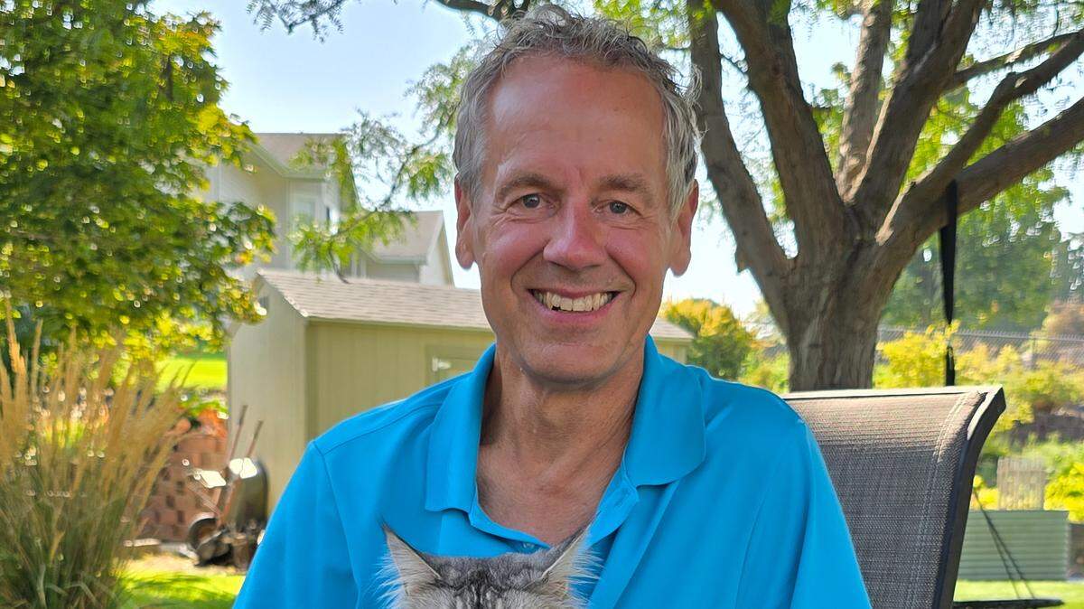 “’As a child of God, I had infinite love coming from God to share with Zoey,” says Spiritual Life writer Evan Mehlenbacher about his cat.