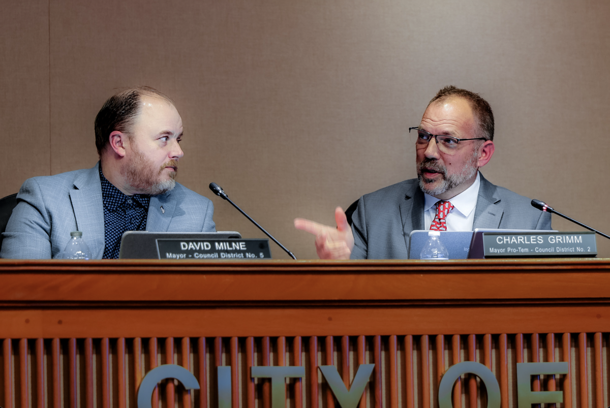 Charles Grimm was selected by fellow Pasco City Council members to serve as Mayor on Jan. 5, 2026. David Milne was selected as Mayor Pro Tem.