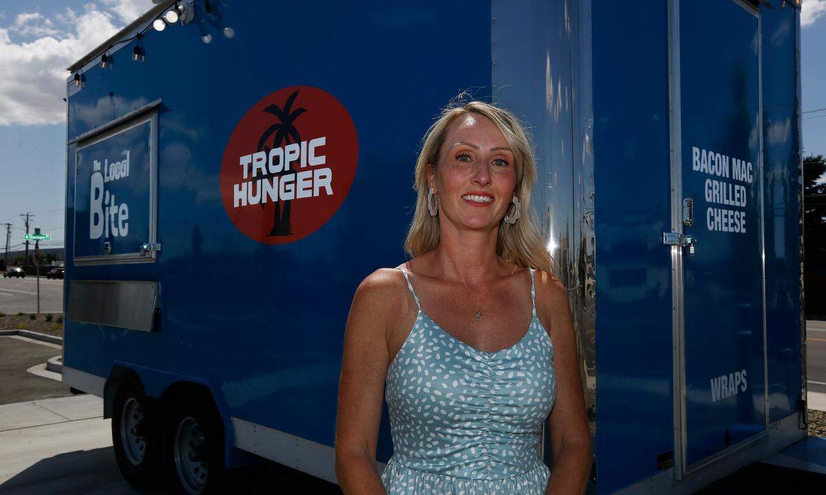 Rachel Lundegard will open Tropic Hunger, a Hawaiian plates restaurant, near her Local Bite truck at Kennewick’s Edison Street Food Park in Kennewick in 2024.