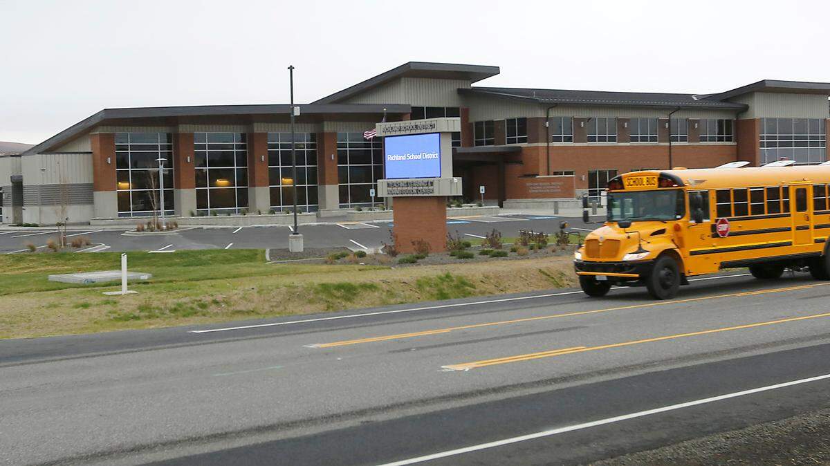 The Richland School District Teaching, Learning and Administration Center at 6972 Keene Road in West Richland