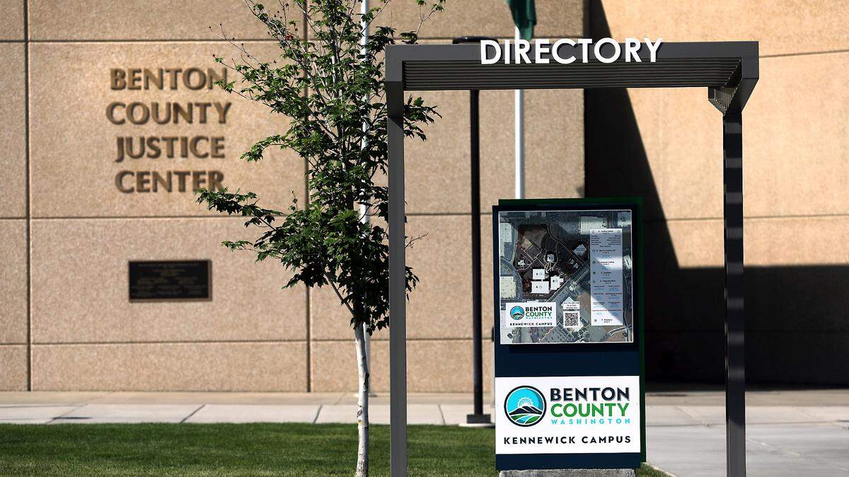 The Benton County Kennewick Campus includes the Benton County Justice Center, Jail and administrative offices in Kennewick.