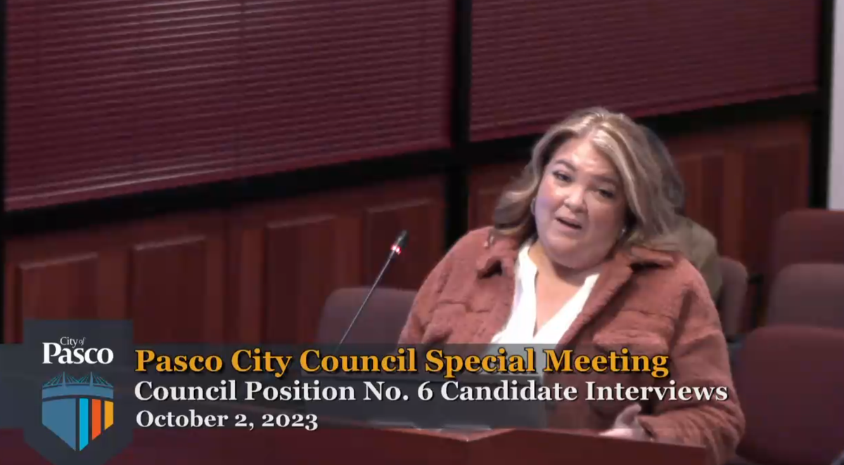 Lifelong Pasco resident Melissa Blasdel was appointed to a vacancy on the city council Monday, Oct. 2.