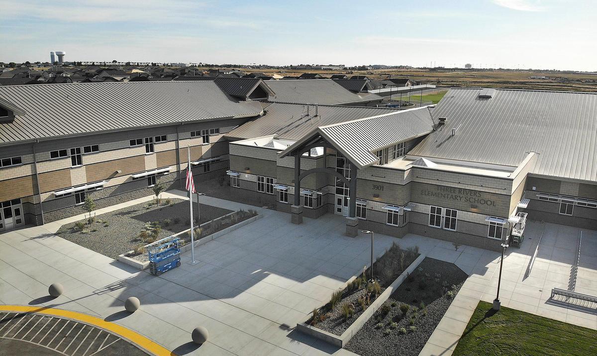 The Pasco School District opened Three Rivers Elementary School off Road 84 in 2019. The new building has 36 classrooms and cost $27.3 million.