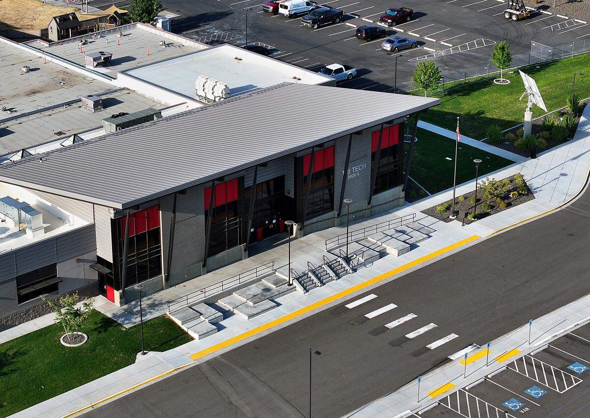 Work has started on a $46 million core modernization of the Tri-Tech Skills Center building at 5929 W. Metaline Ave. in Kennewick. 