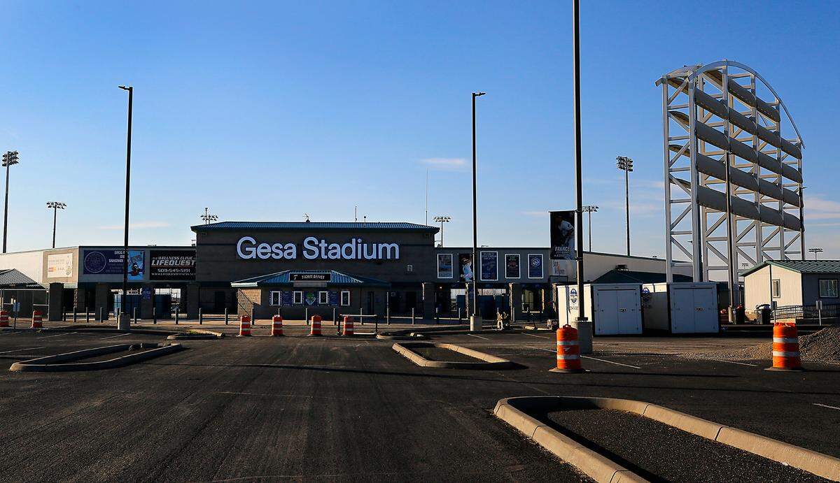 Gesa Stadium is at 6200 Burden Blvd in Pasco.