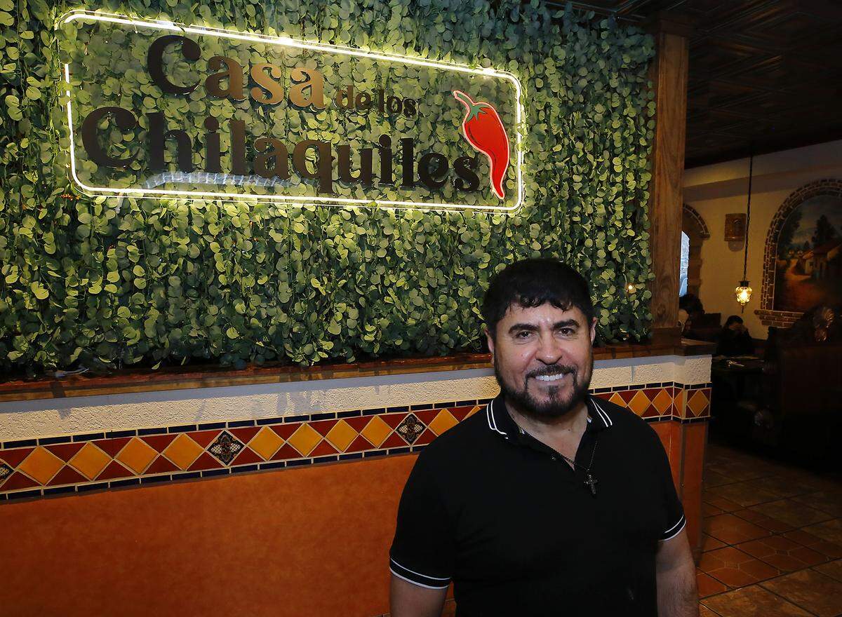 Mexican restaurant owner Abel Brambila recently celebrated his grand opening Casa de los Chilaquiles at 1315 N. 20th Ave. in Pasco. 