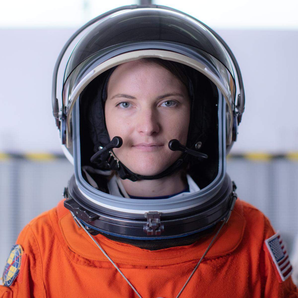 NASA astronaut candidate Kayla Barron, of Richland, at NASA’s Johnson Space Center in Houston, Texas.