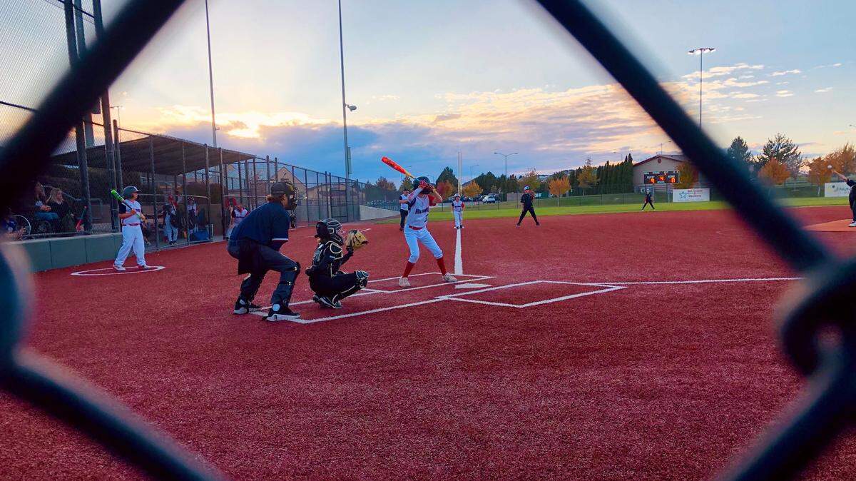 Spiritual Life writer Lee Walter supports his grandson at the games, “...  I say a prayer every time my grandson is at the plate to hit the ball.”