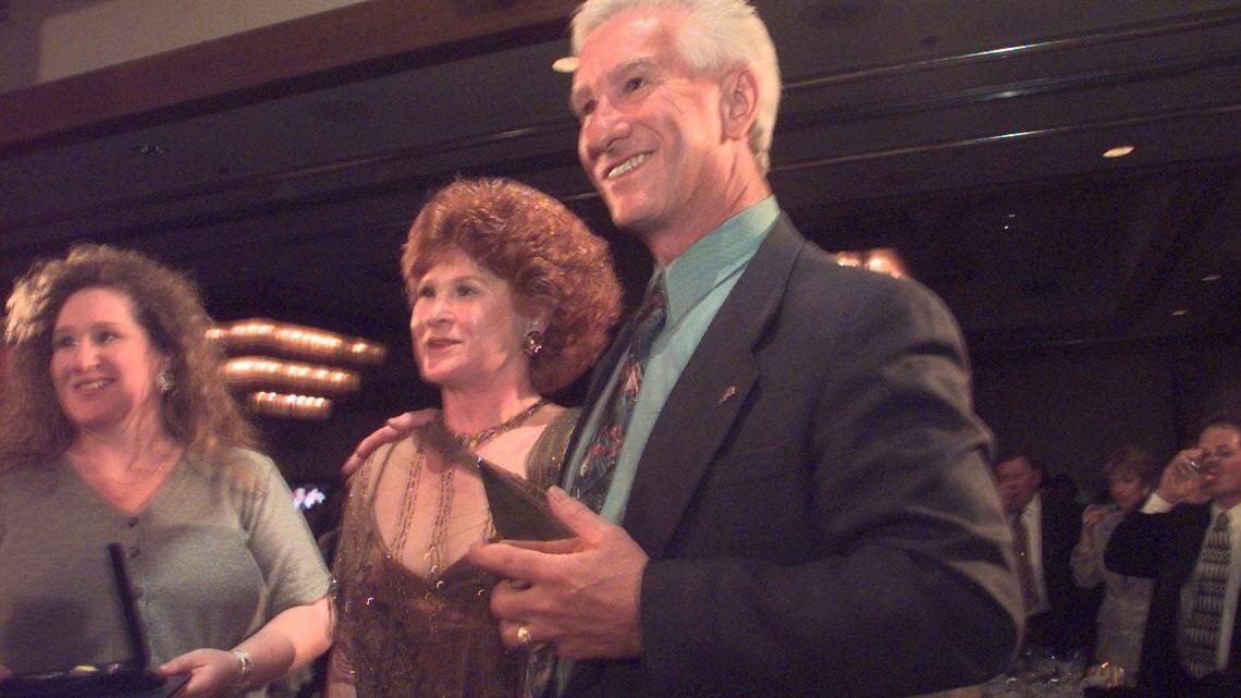 Dean Strawn, shown with his wife, Sandi, was named Tri-Citian of the Year in 1998. He died March 5, 2021.