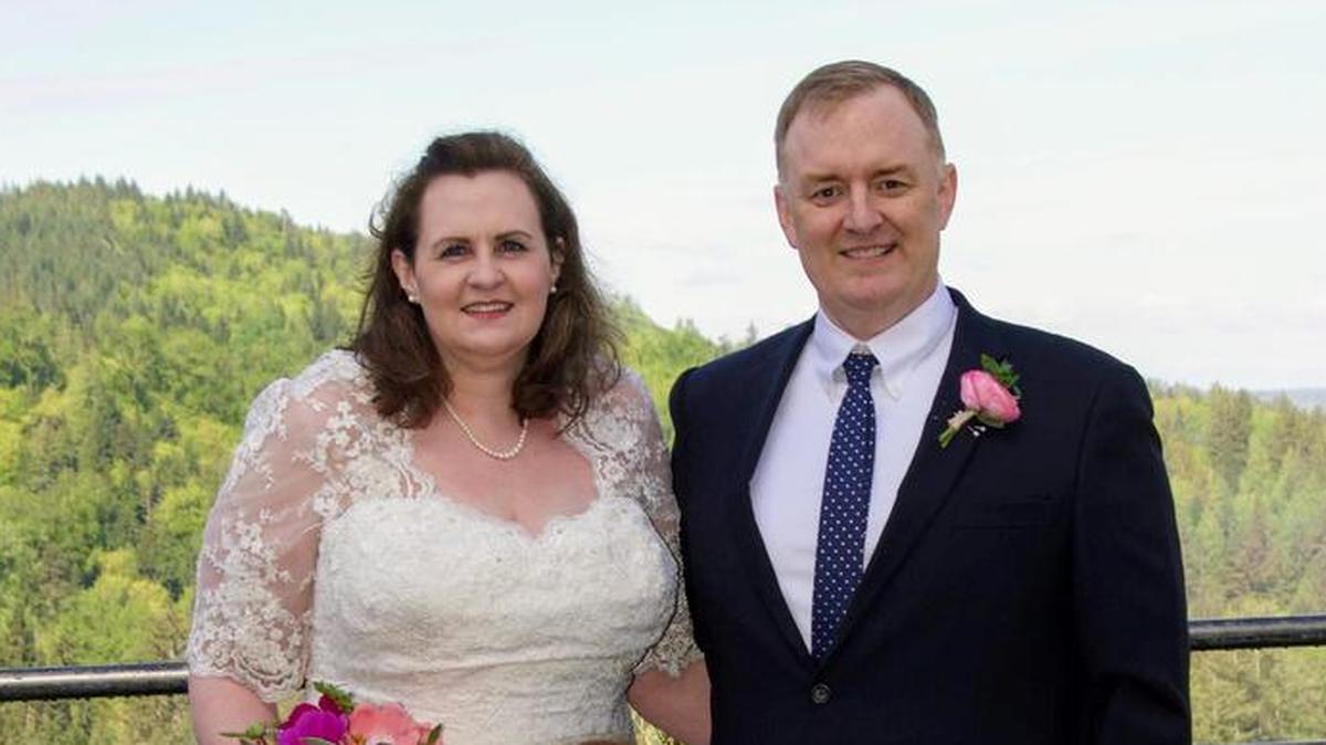 Kristine Brandes and David Teal