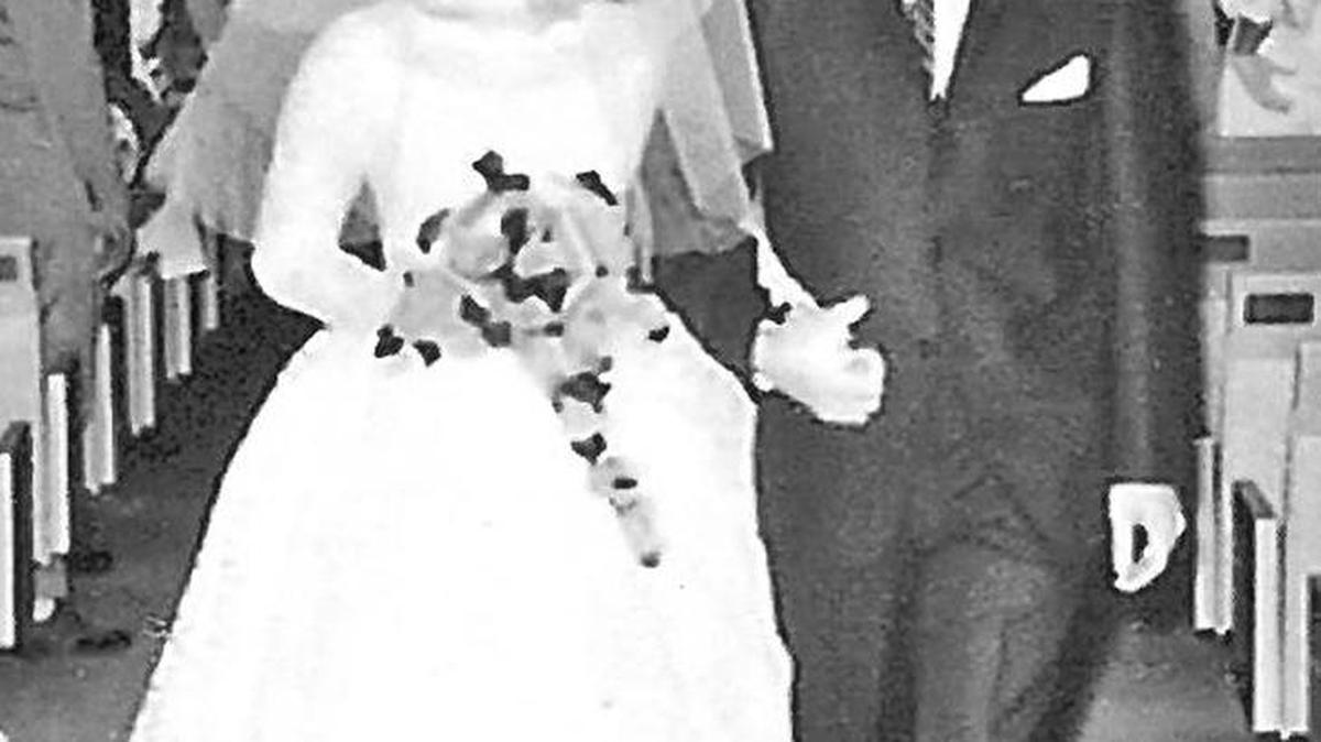  Sandra and Norval McMillin as they were in 1965 ...