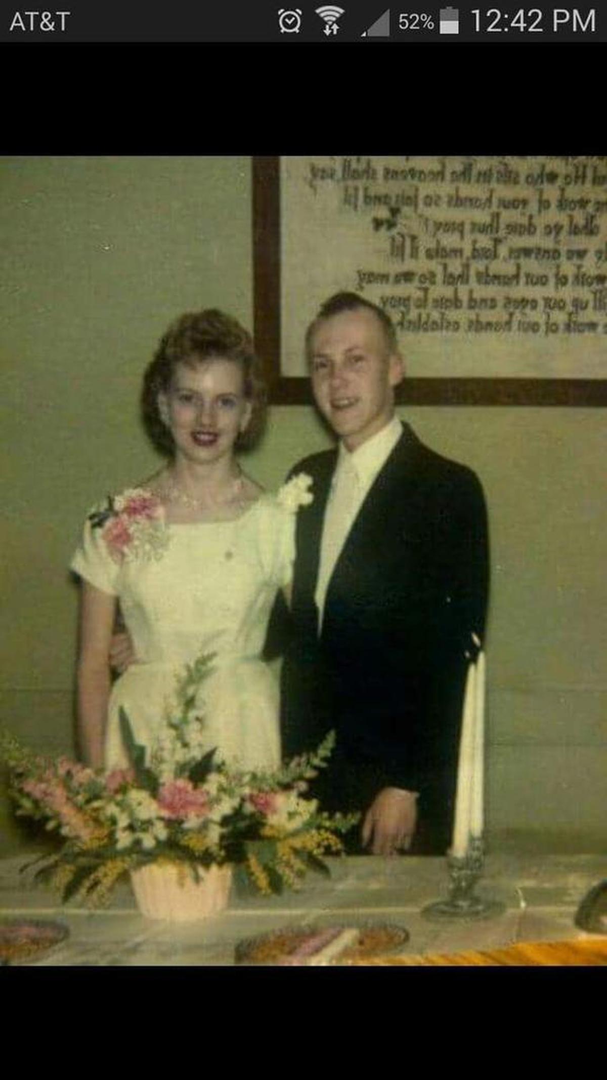 Kay and Jim Robb in 1957