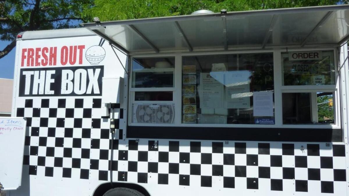
Asian fusion-inspired food truck Fresh Out The Box.
