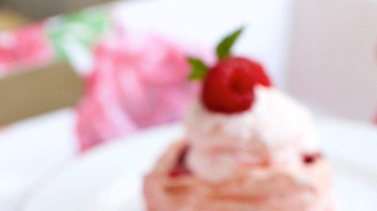 Dorie Greenspan's Valentine's Day Cream-and-Crunch Puffs. Photo by Deb Lindsey for The Washington Post
