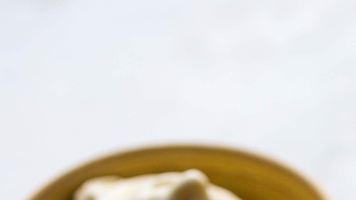 Bowls of just-blended vanilla-honey soft serve ice cream. You can make satiny soft serve at home without an ice cream maker. (Andrew Scrivani/The New York Times)