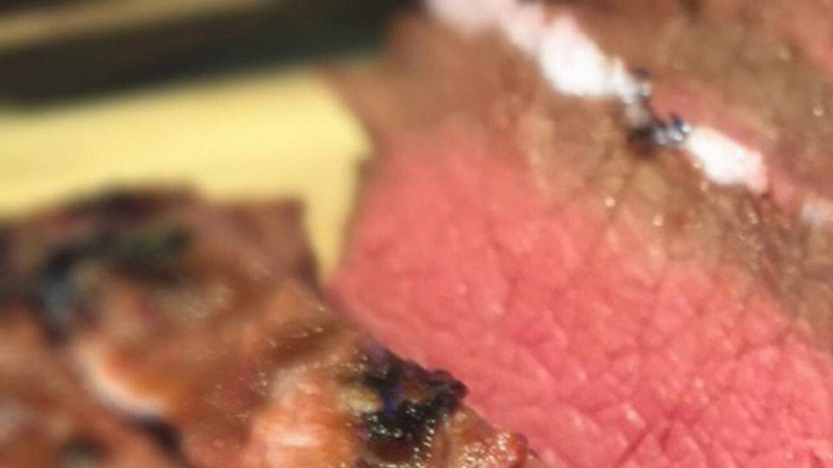 Marinated and grilled flat-iron steak. (Dave Lobeck/TNS)