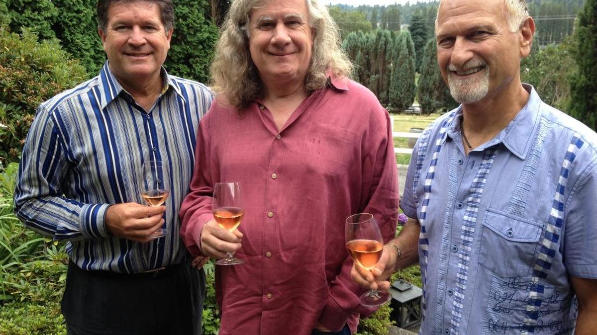DeLille Cellars co-owners Greg Lill, winemaker Chris Upchurch and Jay Soloff have helped set the standard of dry rosé in the Pacific Northwest through their work in Woodinville, Wash.