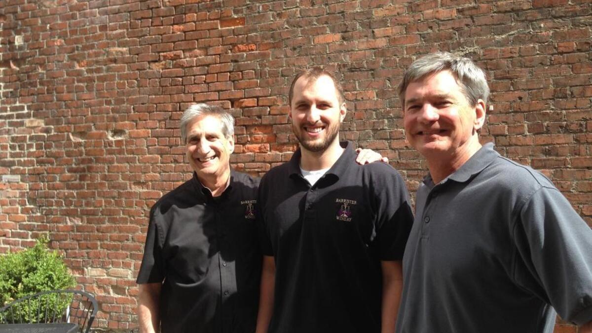Greg Lipsker, Tyler Walters and Michael White are the winemakers behind Spokane’s Barrister Winery. Their Rough Justice red blend earned a gold medal at the Great Northwest Invitational Wine Competition.