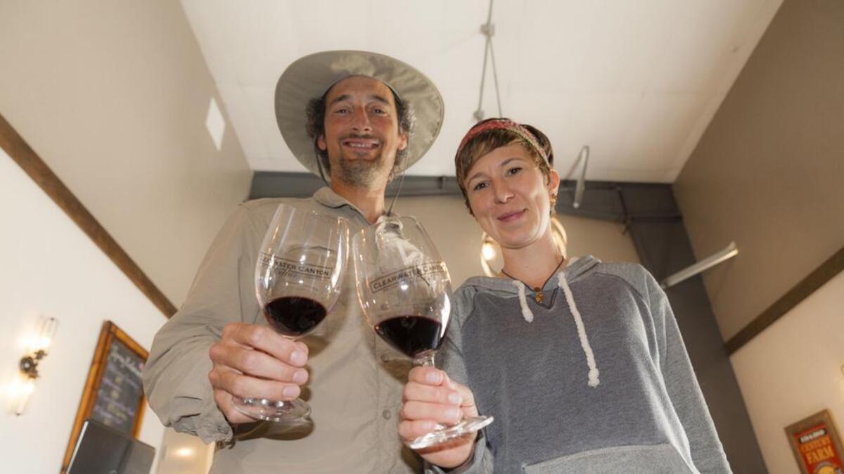 Clearwater Canyon Cellars vineyard manager Karl Umiker and his winemaking wife, Coco Umiker, team up on the 2017 Renaissance Red, which is made from grapes in the Lewis-Clark Valley surrounding Lewiston, Idaho, and Clarkston, Wash.