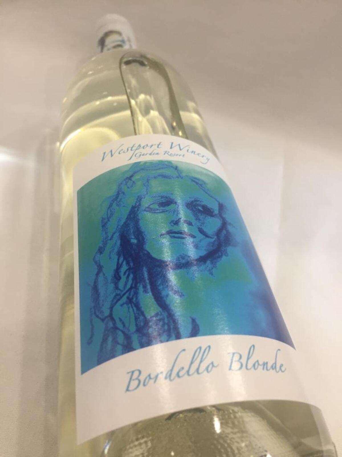 Westport Winery’s Bordello Blonde white blend won best of class in the 2018 Cascadia International Wine Competition.