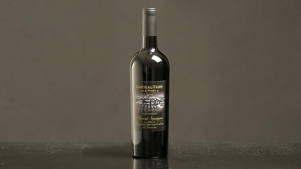 The Chateau Faire Le Pont 2015 Cabernet Sauvignon from Shaw 32 Vineyard on Red Mountain was scored as the top entry of the 20th Platinum Judging by Wine Press Northwest magazine.
