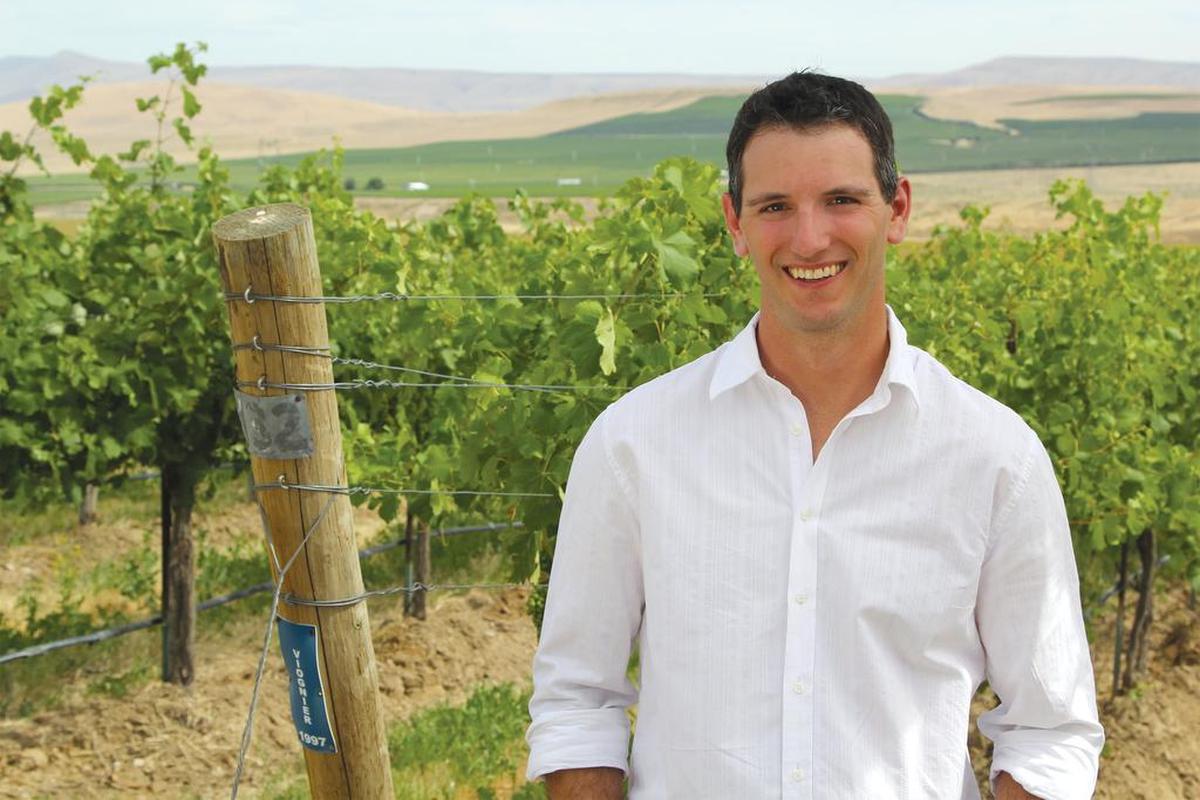 David Rosenthal oversees the white wine program at Chateau Ste. Michelle in Woodinville, Wash.