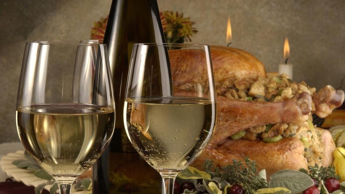 Traditional food pairing rules don’t apply at Thanksgiving.
