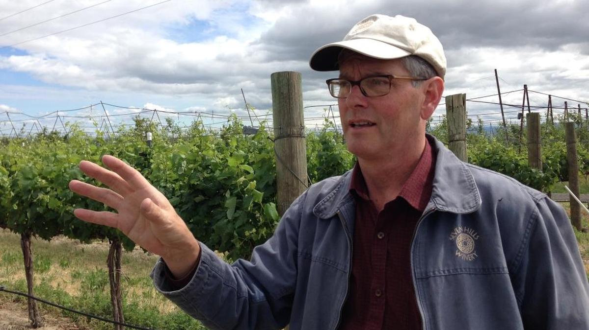 Casey McClellan is the owner and winemaker for Seven Hills Winery in downtown Walla Walla.