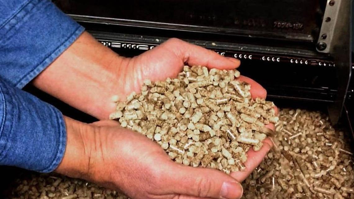 This is what wood pellets look like. Adding wood pellet ash to garden soil is helpful only if the soil is acid.