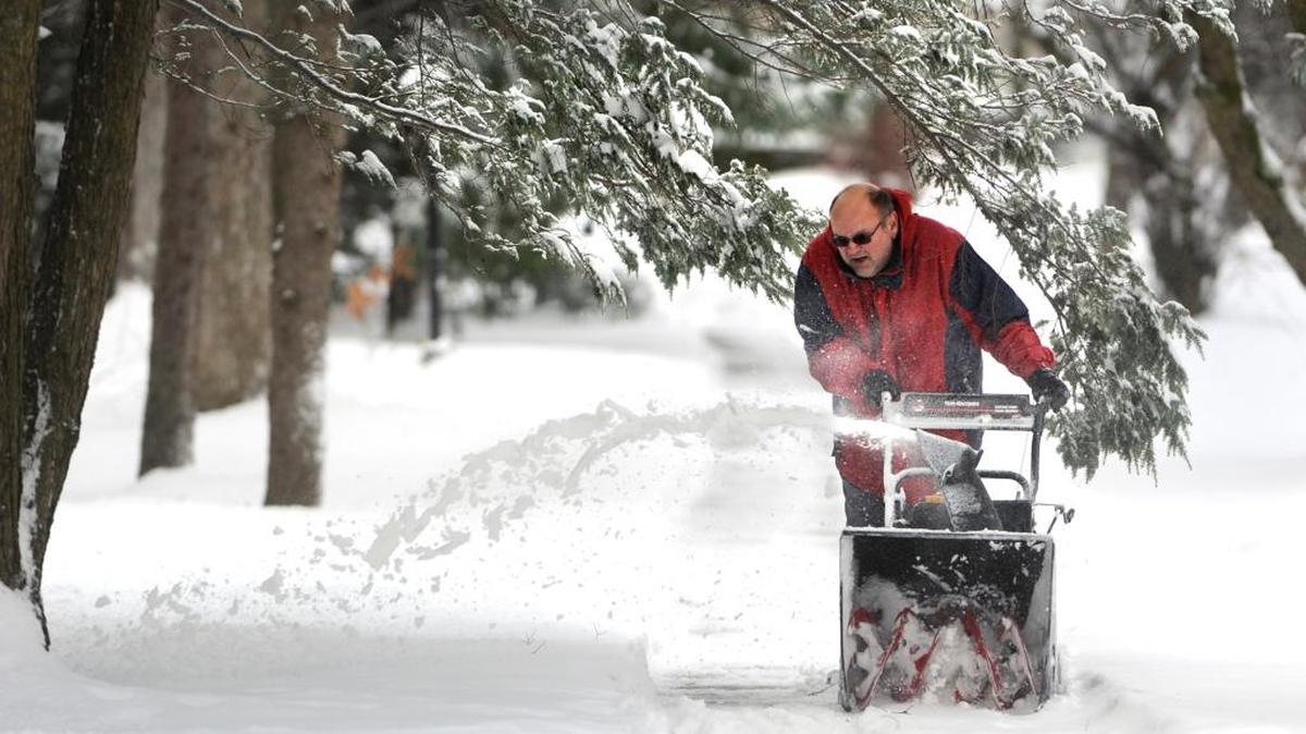 While the Tri-Cities doesn’t quite get the amount of snow shown in this picture, it has been known to get its fair share of ice. Choose a de-icer that has calcium magnesium acetate because it is a salt-free de-icer and won’t cause corrosion or damage plants.
