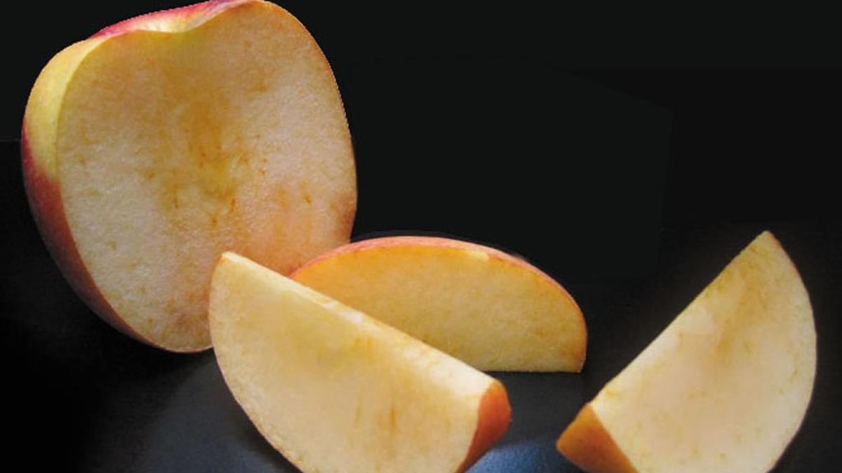 Ninety-one percent of school food-service directors believe that children will more readily consume apples, pears, avocados and other fruits and vegetables if they are sliced -- as long as they don't turn brown and unappetizing. Who wants to eat a shriveled, brown, bite-size piece of apple, even if it does fit nicely in the mouth?