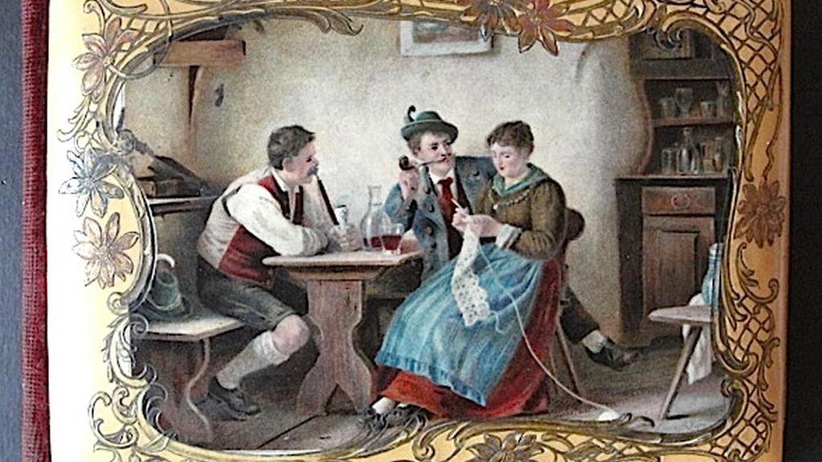 For decades in the 19th century, personal autograph books expressed congratulations, sentiments and well-wishes.