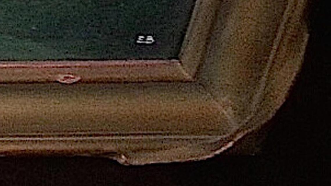 Painting purported to be work of notorious woman