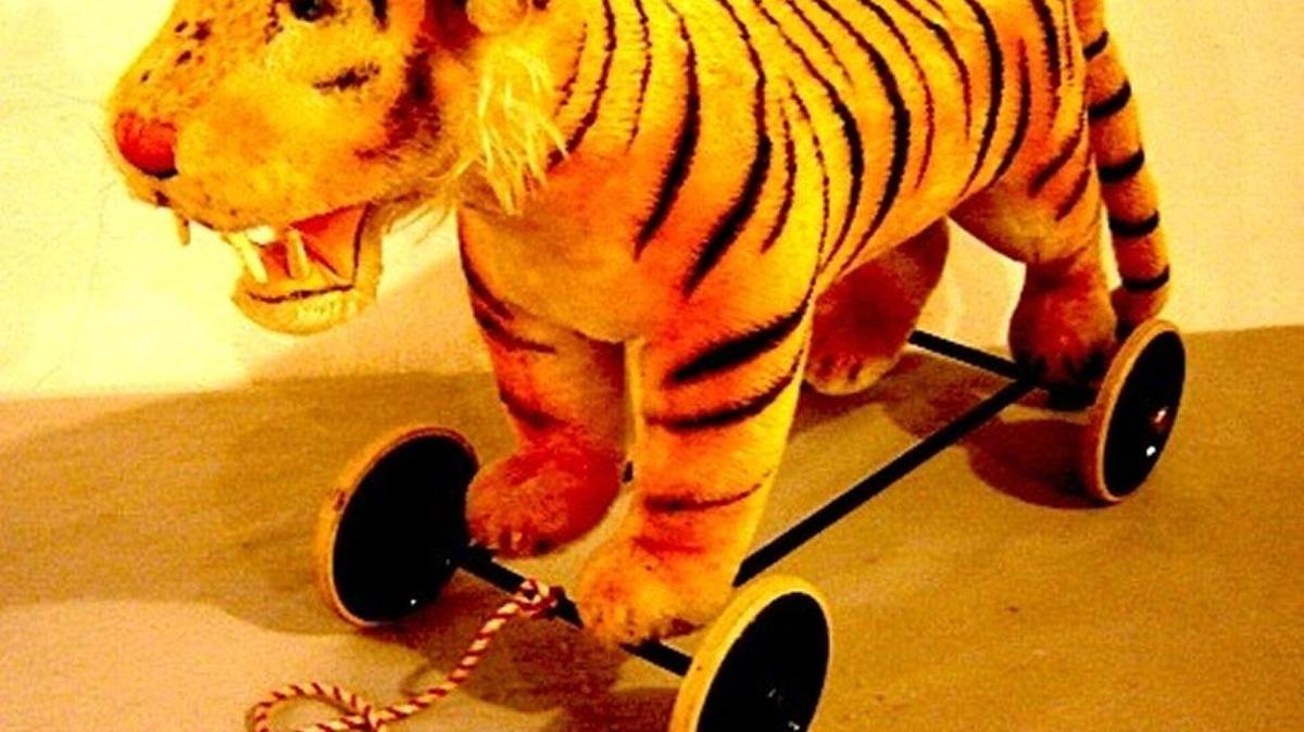 Steiff Riding Tiger toy
