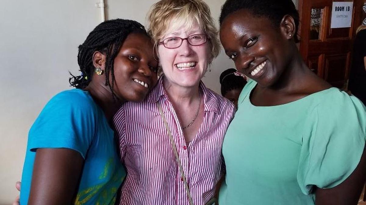 “Jo and Agatha wiped my tears when I told them that they had filled the empty spaces in my life,” said Colleen Kopf of Kennewick, who volunteered on a church mission team to Kampala, Uganda.