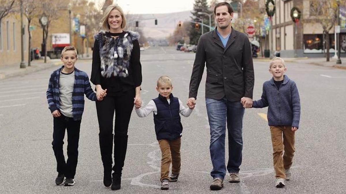 Pasco natives Tiffany and Scott Smiley, with their three boys, know about overcoming adversity. Tiffany Smiley holds speaking engagements about encouraging and empowering women.